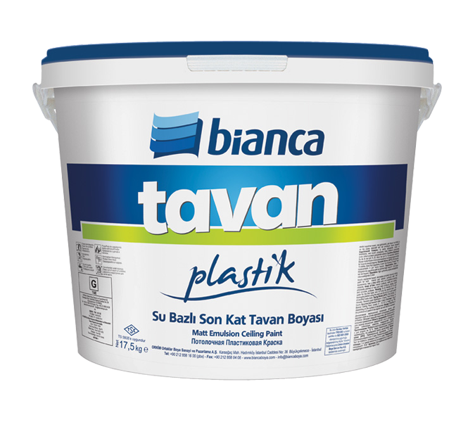 BIANCA TAVAN PLASTIK BEYAZ 17,5kg