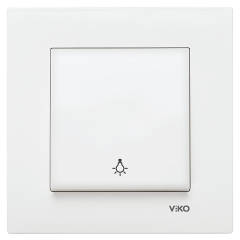 VIKO KARRE KREM LIGHT ANAHTARI MEKANIZMA DUGMELI KAPAK 90967203